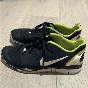 Nike Black and White Athletic Shoes